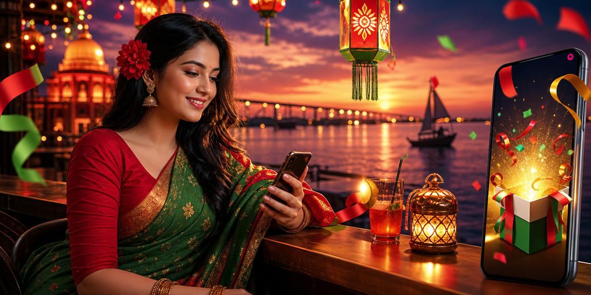 রাজশাহীর মোবাইল কেসিনো ব্যবহারকারী একটি ফোনে বাজি ধরছে